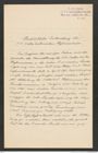 k.k. naturhistorisches Hofmuseum, Intendanzakten 1885-1896 (Hauer), Aktenzahl Z.526/1893, Seite 1